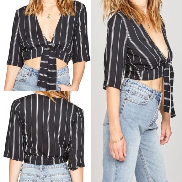 Amuse Society Cantina Crop Top - Picture 1 of 7